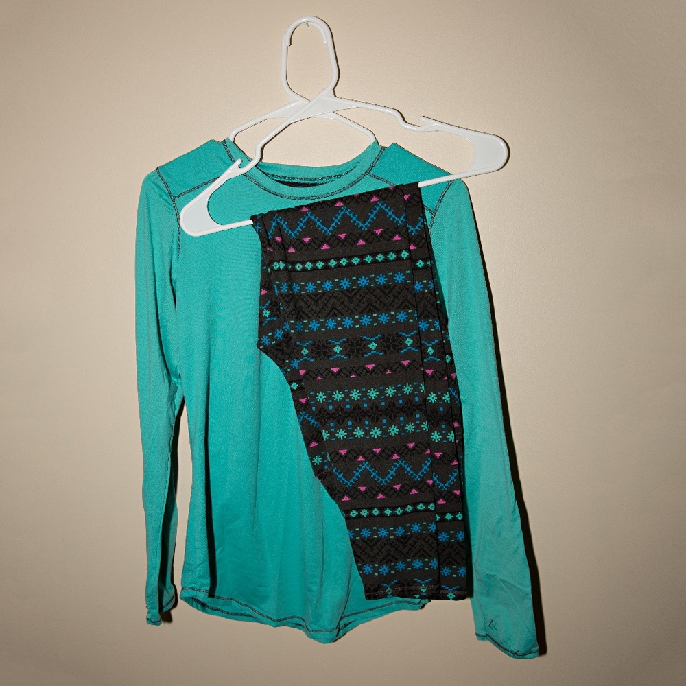 Teal/Aztec Pajamas